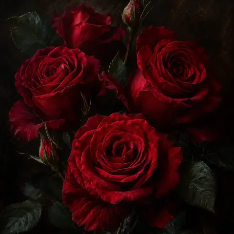 Generated Roses 1 – Bloom After Dark